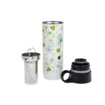 Termoska Čtyřlístek s nerezovým sítkem 0,45 l, 450 ml