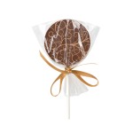 Kulaté lízátko z mléčné čokolády, 25 g