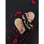 Čokoládové srdíčko - bílá čokoláda, 25 g