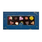 Dárková krabička s 10 pralinkami - modrá