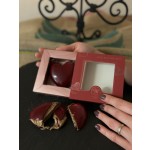 Srdce plné lásky – červená dárková krabička, 75g