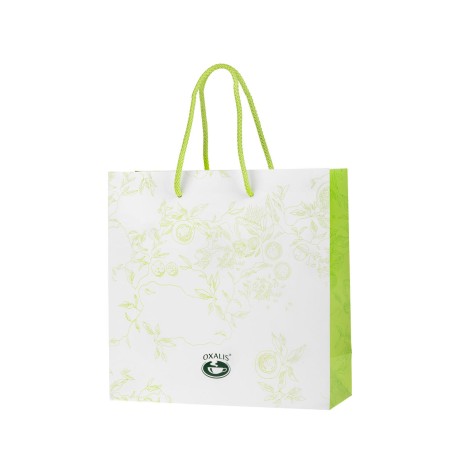 Dárková taška OXALIS - bílá velká