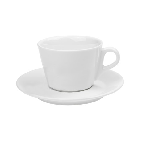 Šálek latte s podšálkem, 240 ml