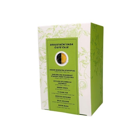 Degustační sada - Čisté čaje, 8x10 g