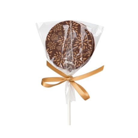 Kulaté lízátko z mléčné čokolády, 25 g