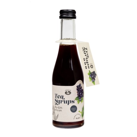 Tea Syrups Pu-Erh - černý rybíz, 200 ml