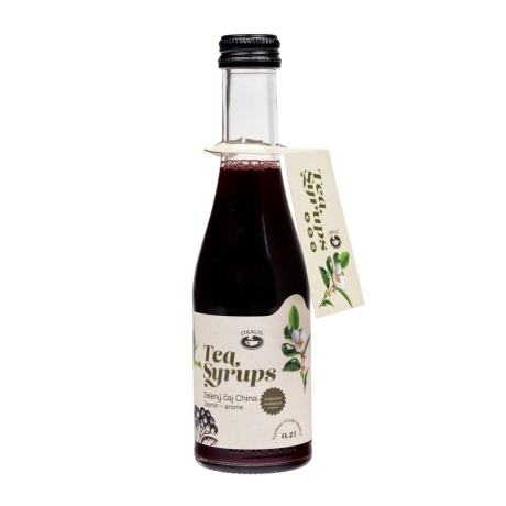Tea Syrups Zelený čaj China Jasmín - arónie, 200 ml