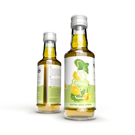 Matcha Máta - citron – Matcha Green Tea, 200 ml