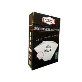 Papírové filtry Moccamaster No. 4, 100 ks