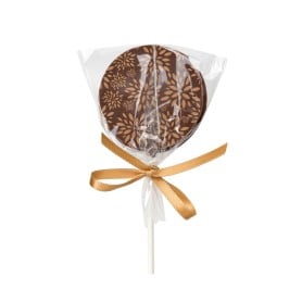 Kulaté lízátko z mléčné čokolády, 25 g