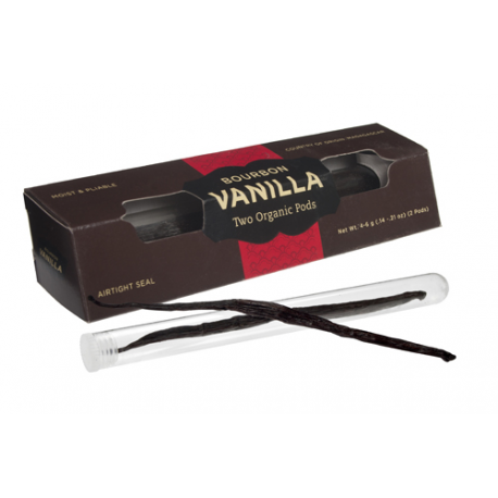 Vanilla Pods in a Glass Tube