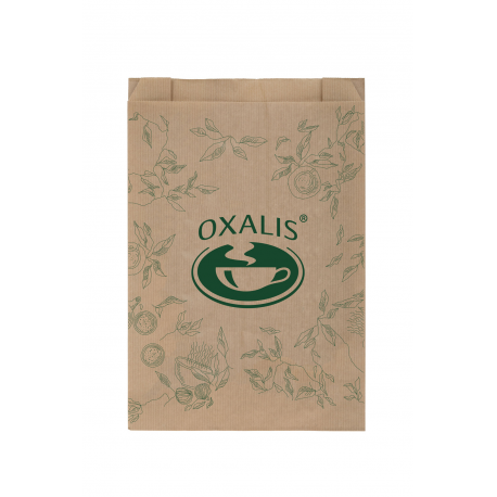 Retail Paper Bag - natural with Oxalis logo
