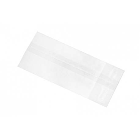 Cellophane bag 50 g, 8 x 16 cm, flat bottom
