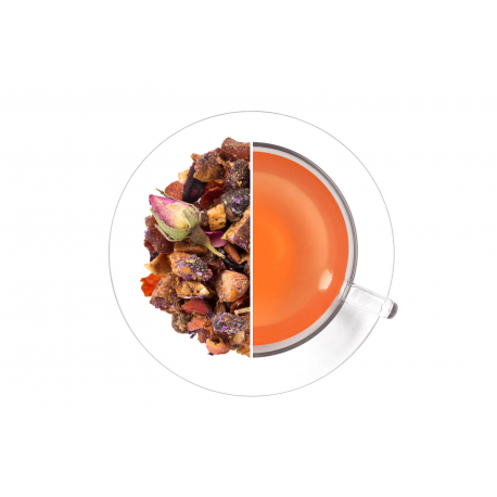 Levně Oxalis Jahodový polibek 80 g, ovocný čaj