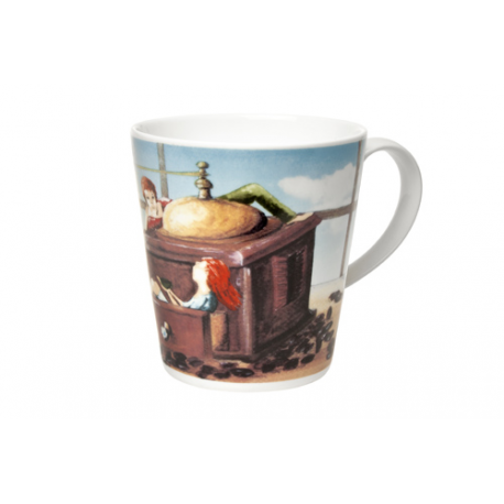 Coffee Mill 0.3 l - porcelain mug
