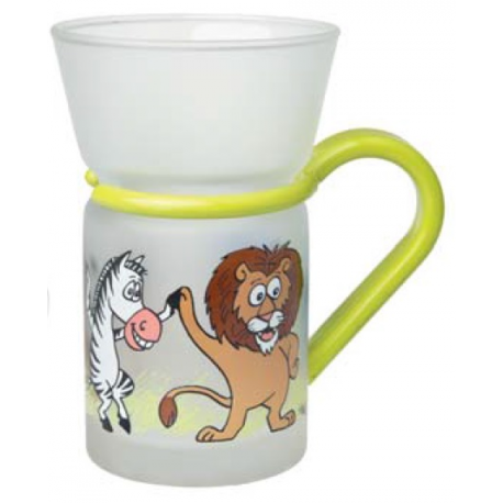 Animal Party - glass mug 0.25 l