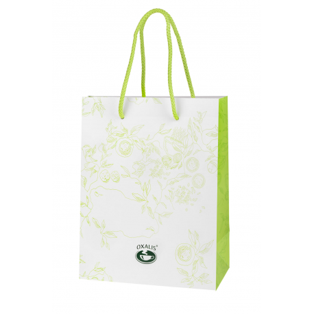 Darčeková taška OXALIS - biela