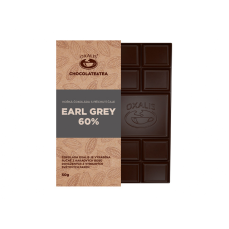 Earl Grey 60% - čokoláda OXALIS