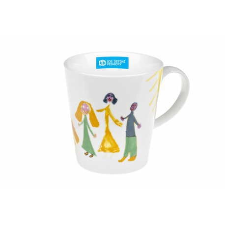 Happy Folks - porcelain mug 0.3 l