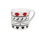 Lady - porcelain mug 0.33 l