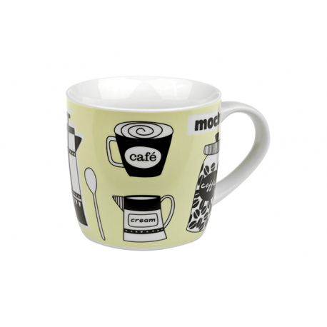 Green Coffee Break - porcelain mug 0.3 l