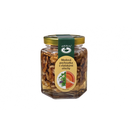 Medová pochoutka s vlašskými ořechy 210 g