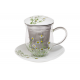 Chamomile - glass mug 0.35 l