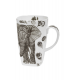Black Elephant - porcelain mug 0.6 l