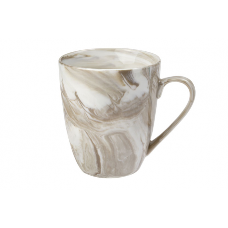 Brown Marble - porcelain mug 0.35 l
