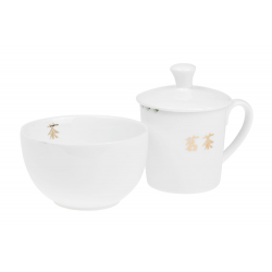 Cha - porcelain tea taster set