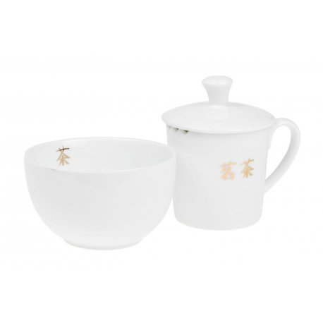 Tea taster Cha – Porzellanset für Verkostung