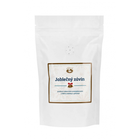 Jablečný závin 150 g - káva,aromatizovaná,mletá vánoční balení