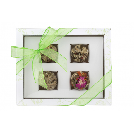 Adikia White - gift set of blooming teas
