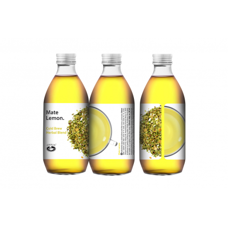 Levně Mate Lemon - Cold Brew Herbal Blend 330 ml