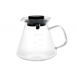 Crystal 0.6 l - borosilicate glass teapot