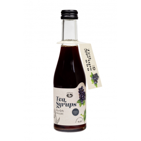 Levně Tea Syrups Pu-Erh - černý rybíz 200 ml