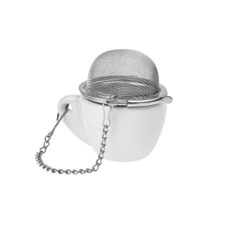 Ball with a mini cup - stainless strainer