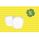 Espresso cups 0.08 l, double walled, 2 pcs