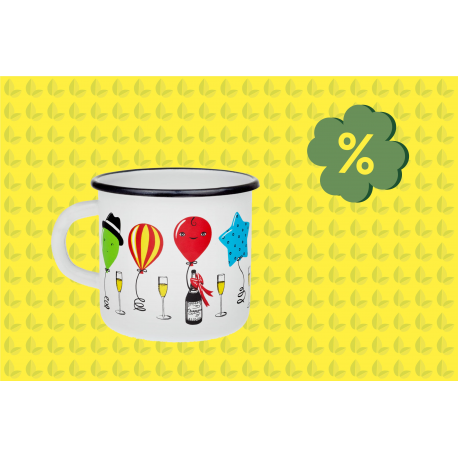 Party 0.35 l - enamelware mug
