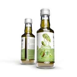Matcha s příchutí Kiwi - Cold Brew Green Tea 200 ml