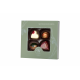 Gift box GREEN with 4 pralines