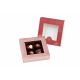 Gift box RED with 4 pralines