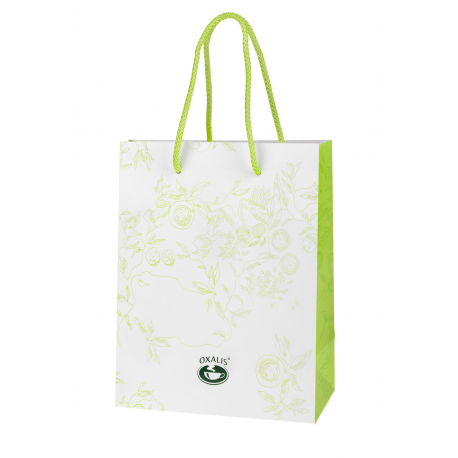 Geschenktasche OXALIS – weiß