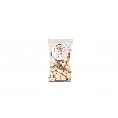Čokoládová zrníčka (bílá) s kávou 50g